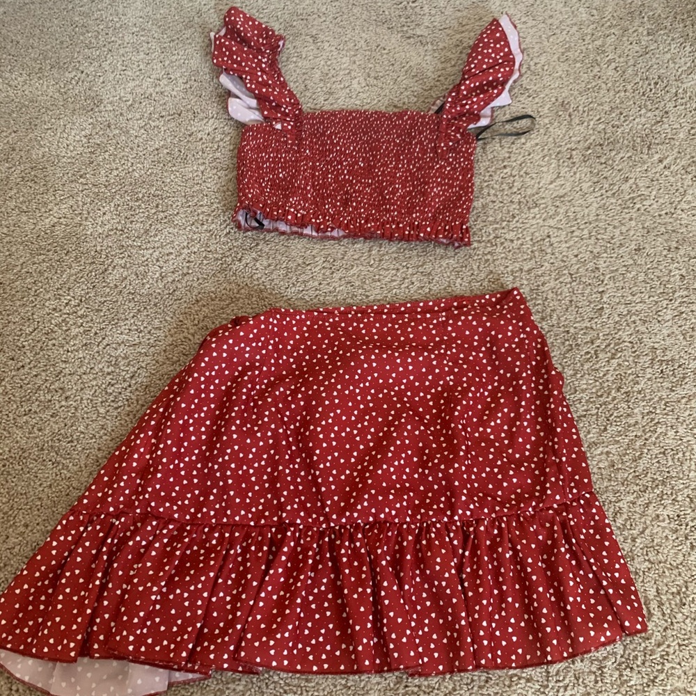 Skirt set